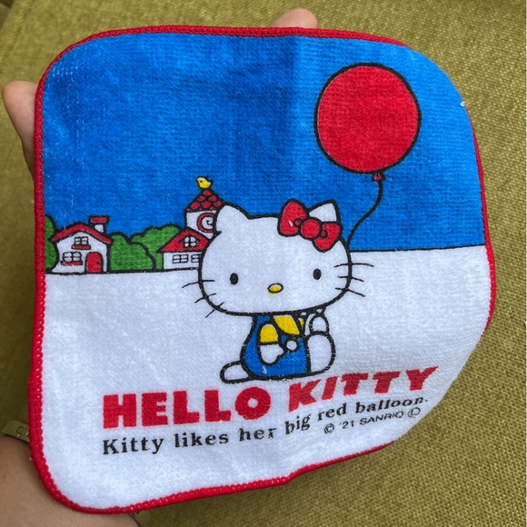 5x Hello Kitty Sanrio Japan Face Towel Mini Kawaii Makeup Spa Hand Wash Cloth xs - Picture 11 of 13